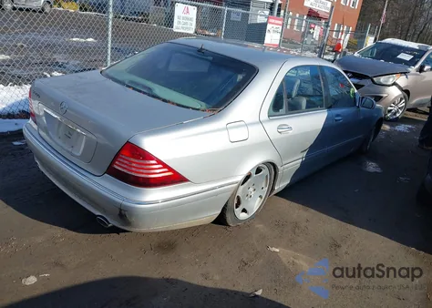 2003 Mercedes-Benz S 600 from USA, damaged, VIN WDBNG76J73A358333